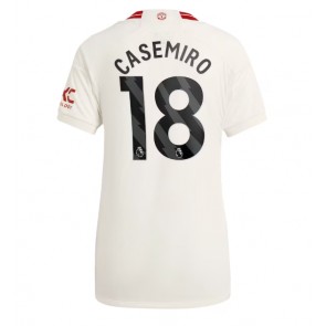 Manchester United Casemiro #18 kläder Kvinnor 2023-24 Tredje Tröja Kortärmad